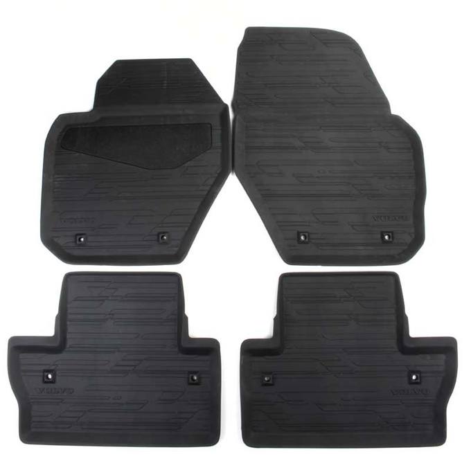 Volvo Floor Mat Set (All-Weather) (Black) 39828878